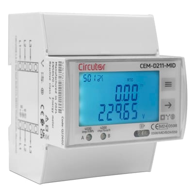Meter CEM-D211 3-Phase 230/400 100A Modbu