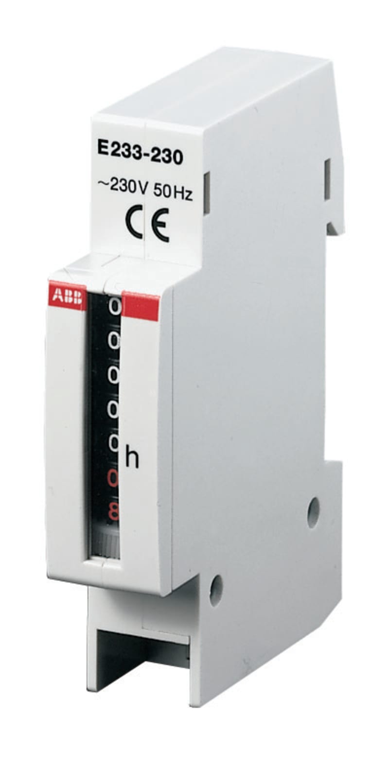 ABB 2CDE300010R1601 E233-12/48 is a working hour meter, working with 12 or 48V voltage and 50Hz frequency