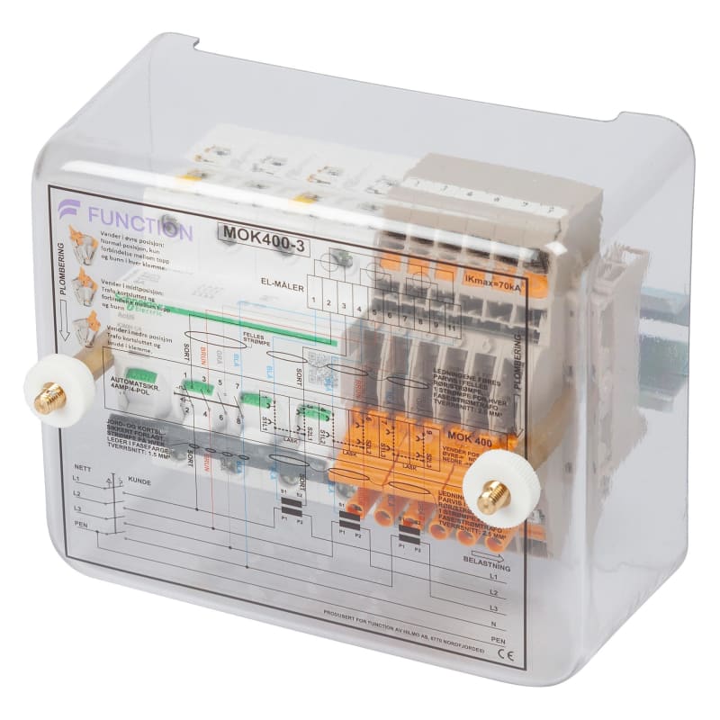 Mustleromkobler 400V switch terminal open (HI1500)