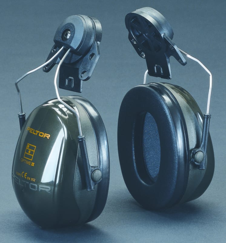 3M Peltor Optime II Helmet-Mounted Ear Muffs (466100245)