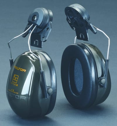 3M Peltor Optime II Helmet-Mounted Ear Muffs