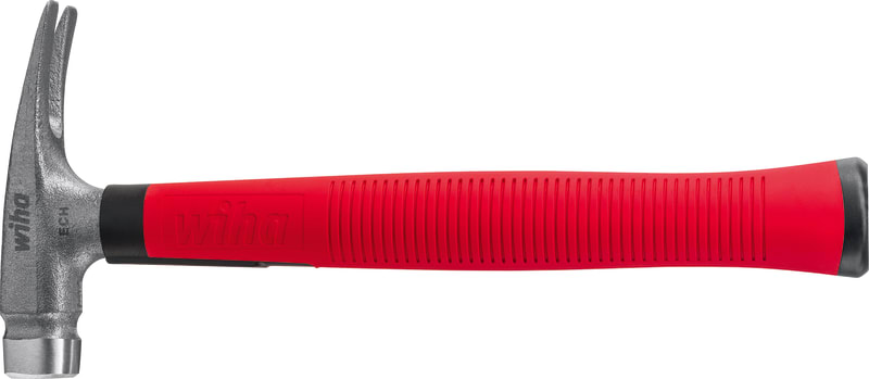 Wiha 42071 Electrician's Hammer with Flat Claws