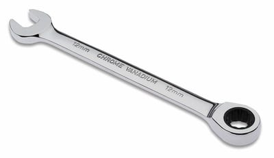 Combination Wrench with Ratchet 12