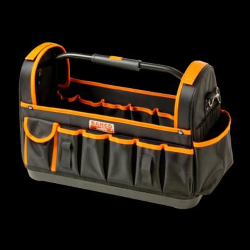 Bahco 4750FB1-19A Open Tool Bag 19", Hard Bottom