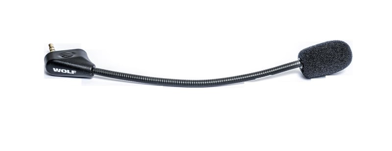 Wolf Noise-Cancelling Boom Microphone for Headset and Helmet Pro (8801899)