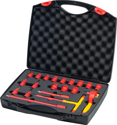 Ratchet wrench set,insulated,3/8"