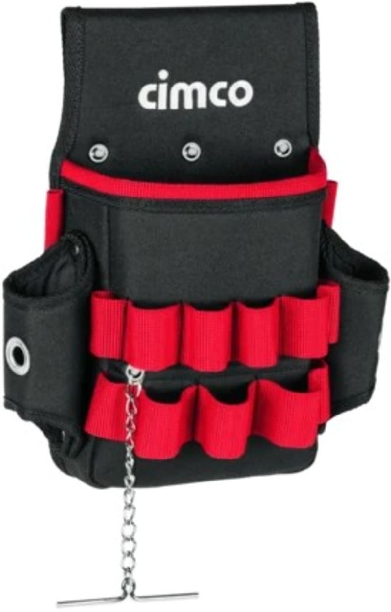 Melbye 8802596 Electrician's Tool Belt Bag, Black Polyester