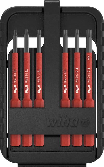 Bitsett slimBit electric TORX® (43154)