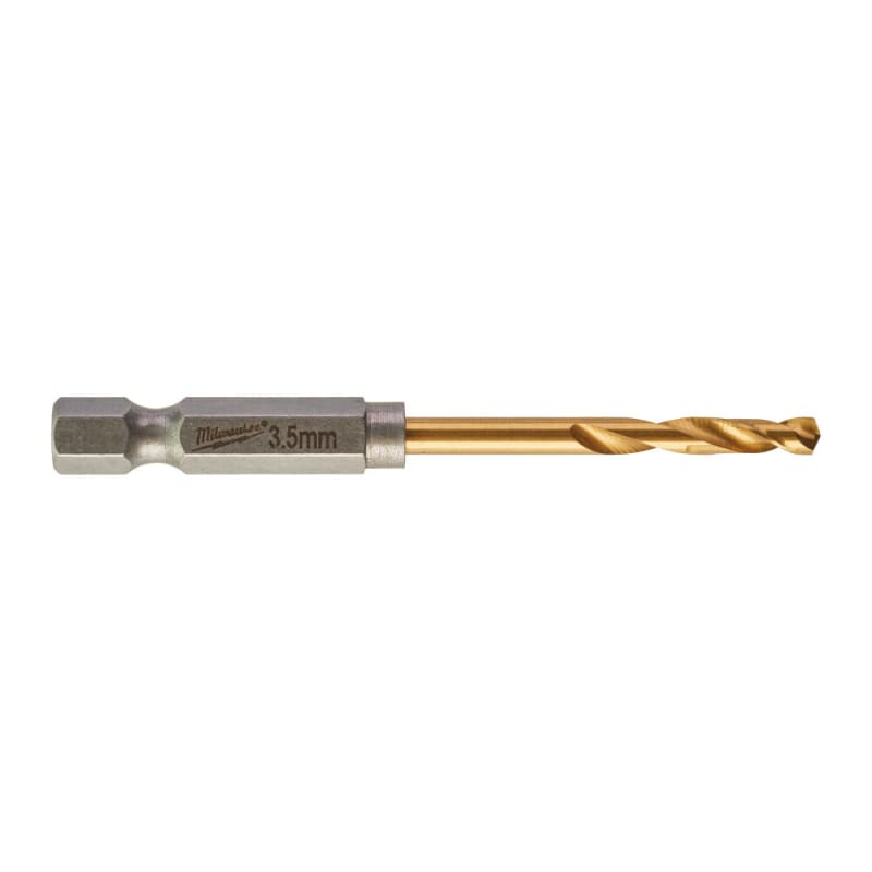 Metal Drill Bit SW HSSG TIN 3,5mm 2P (48894707)
