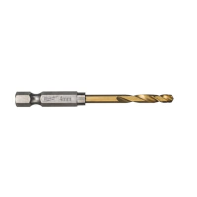 Metal Drill Bit SW HSSG TIN 4,0mm 2P