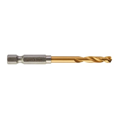 Metal Drill Bit SW HSSG TIN 4,8mm