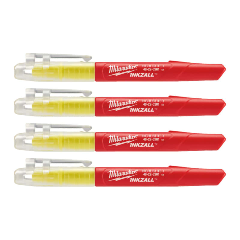 Highlighter Inkzall Yellow 5P (48223201)