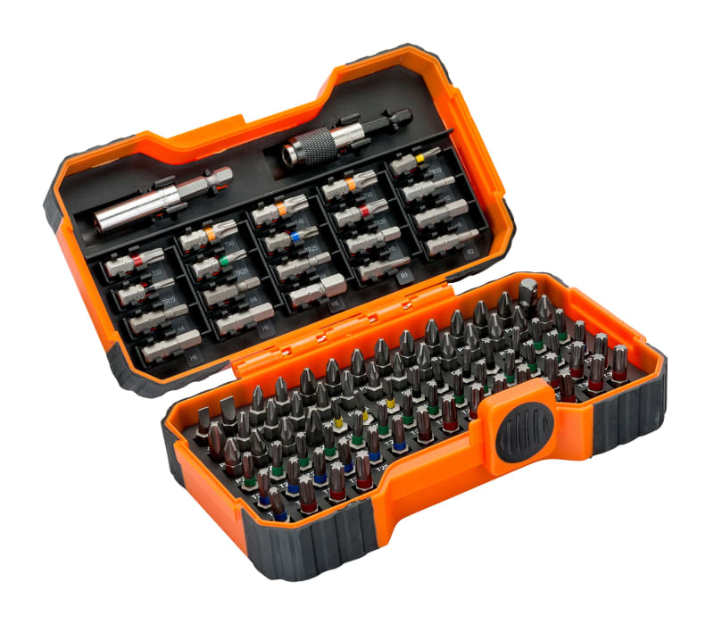 Bit set 1/4", 100 pieces (59/S100BC)