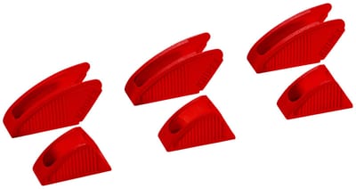 Knipex 86 09 300 V01 Protective Jaw Inserts for 86 XX 300 Pliers Wrench, 3 Pairs