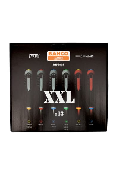 Screwdriver set Ergo 13 parts