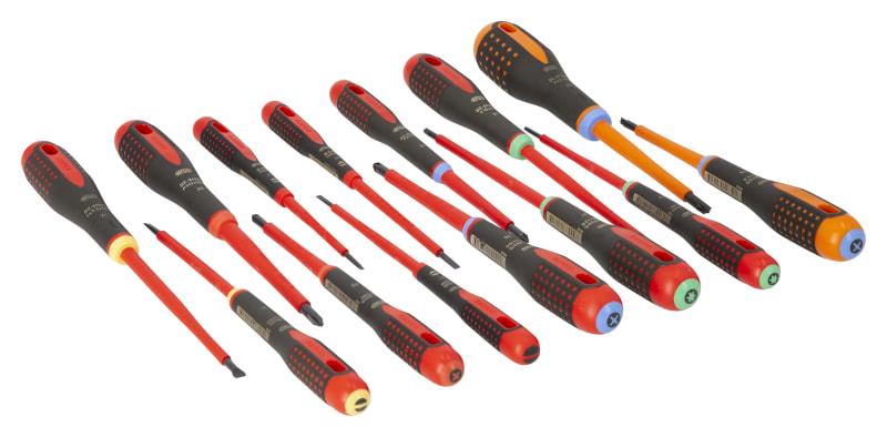 Screwdriver set VDE 14 parts (BE-9876S)