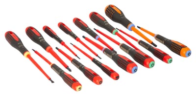 Screwdriver set VDE 14 parts
