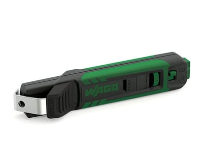Cable knife; for Ø 8 mm … 28 mm / 0.31" … 1.10"; with intelligent bracket change system