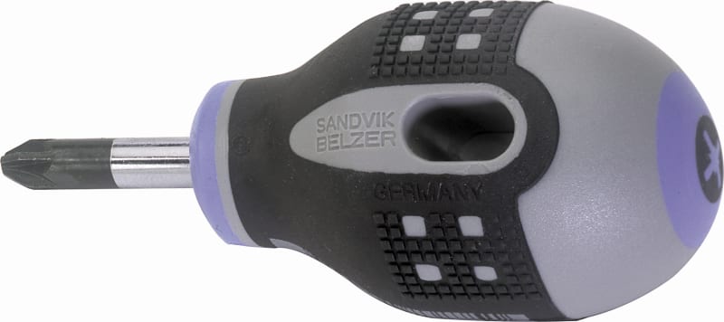 ERGO Stubby Screwdriver PZD 2 -25mm (BE-8802)