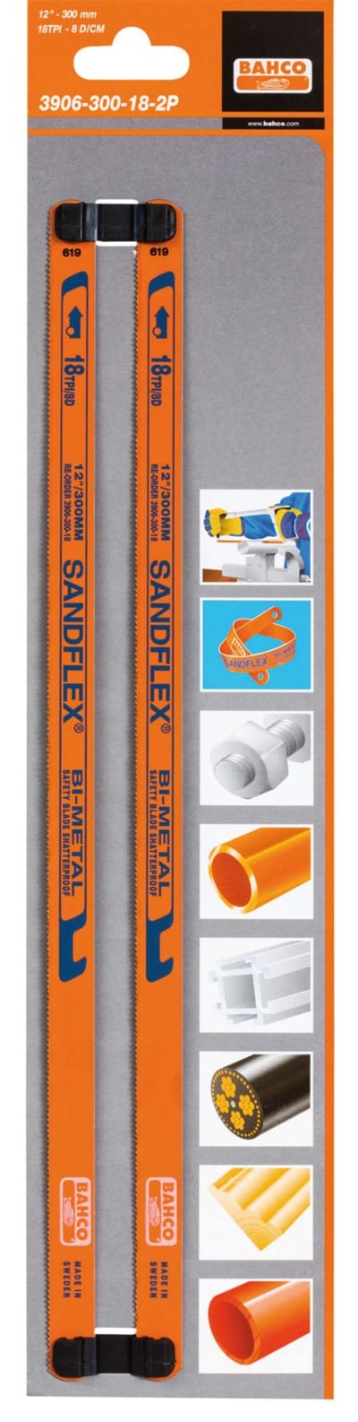 Hacksaw Blade 300-18 2PK