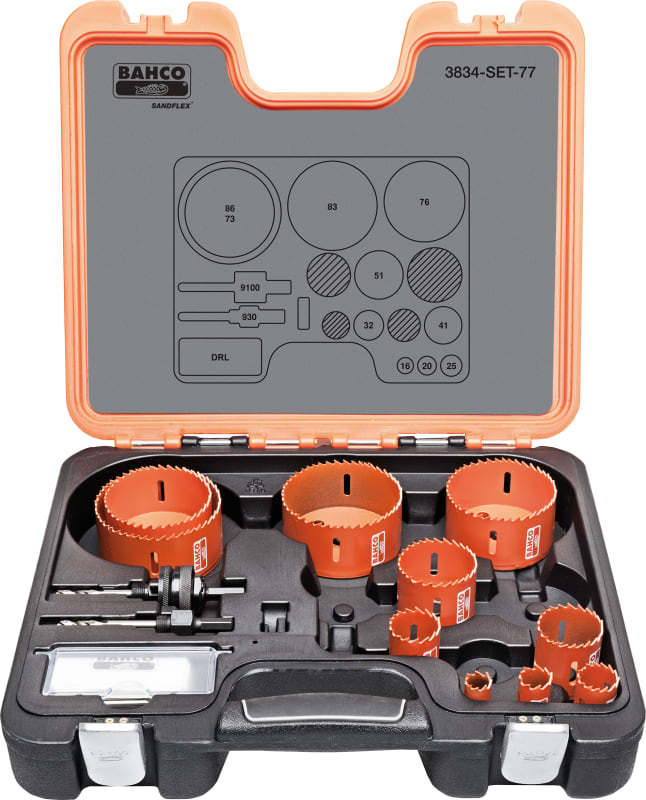 HOLE SAW SET FOR Electrician's (3834-SET-77)
