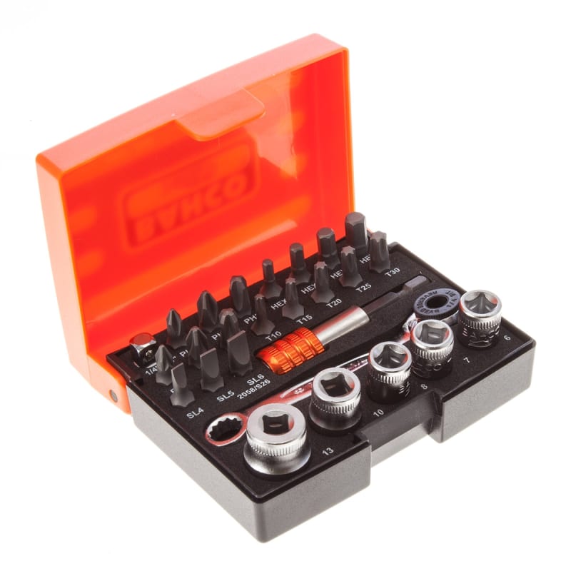 Bitskrallesett with sockets (2058/S26)