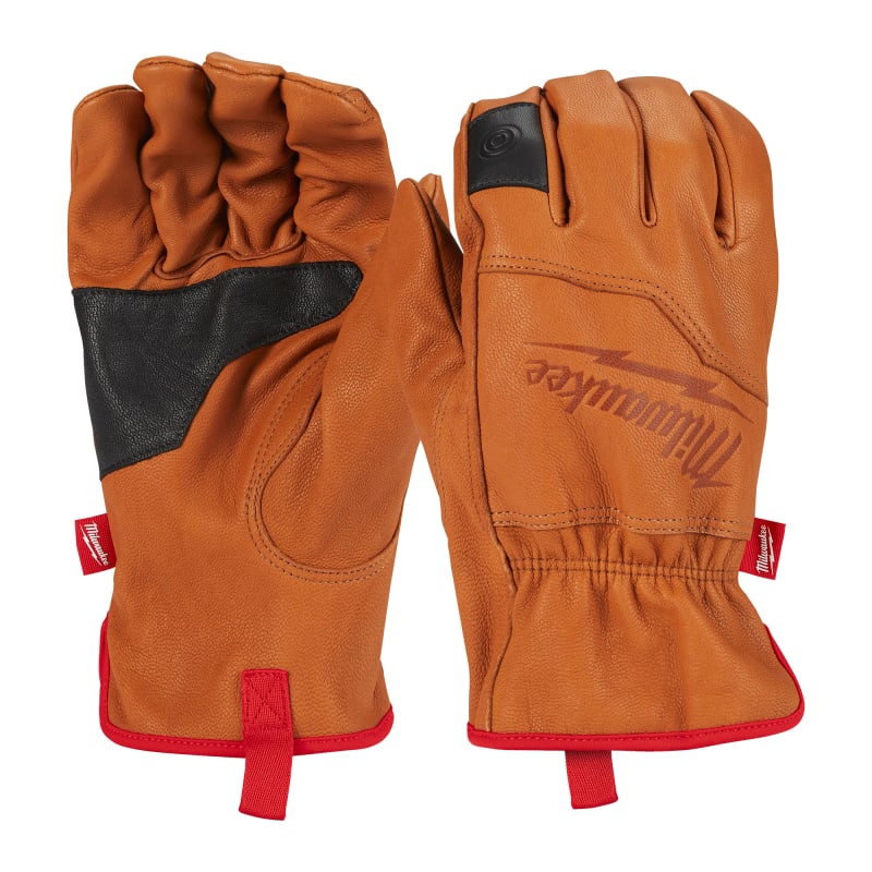 Milwaukee Leather Work Gloves Size 11 XXL (4932478126)