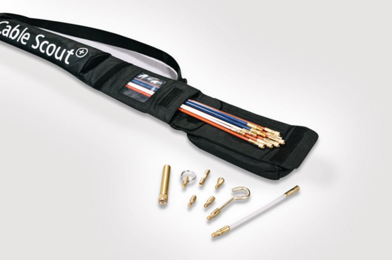 HellermannTyton Cable Scout+ Deluxe Rod Set 897-90001