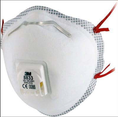 3M FFP3 Valved Particulate Respirator
