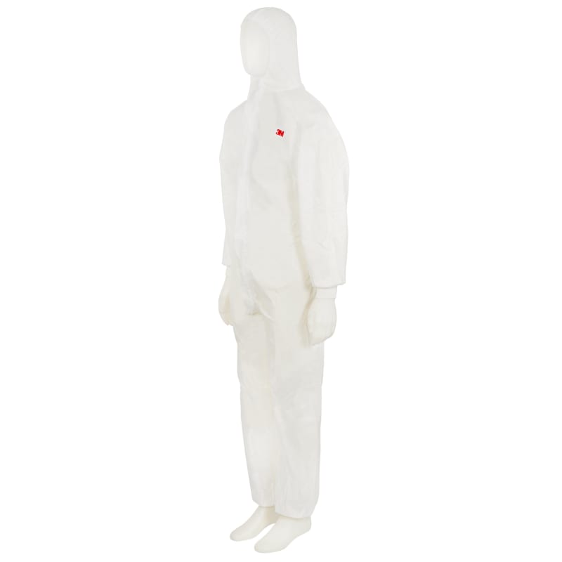 3M™ Protective Coverall 4520, Type 5/6, White/Green, 2XL (7000034764)