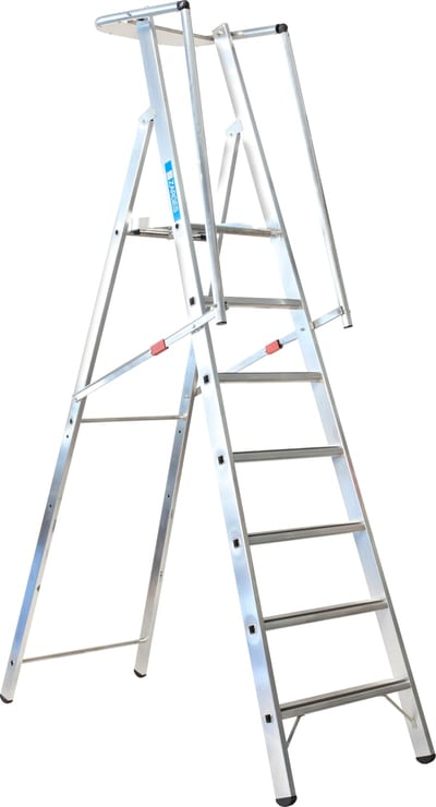 Zarges Safemaster 7-Step Wide Platform Ladder