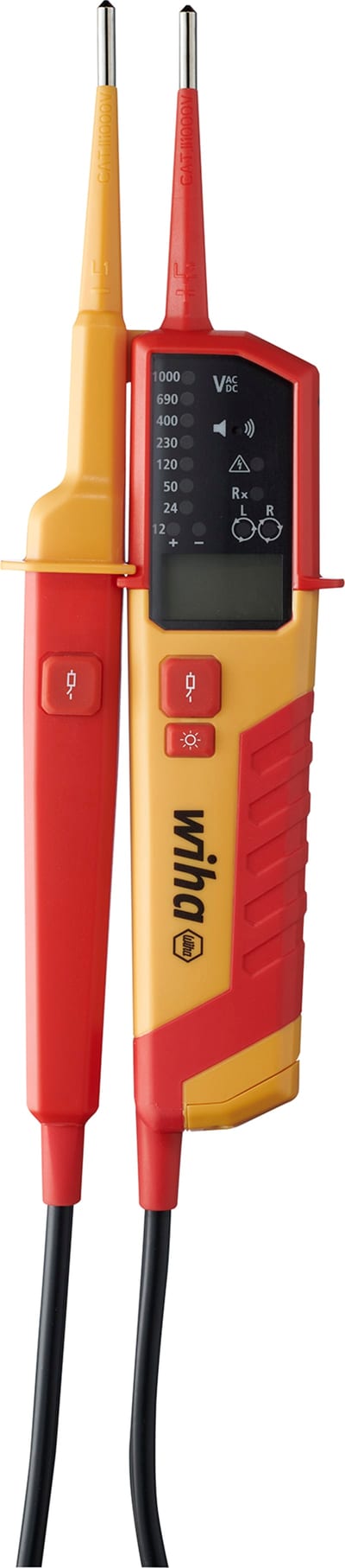 Voltagestester 0,5–1000V AC/1500V DC