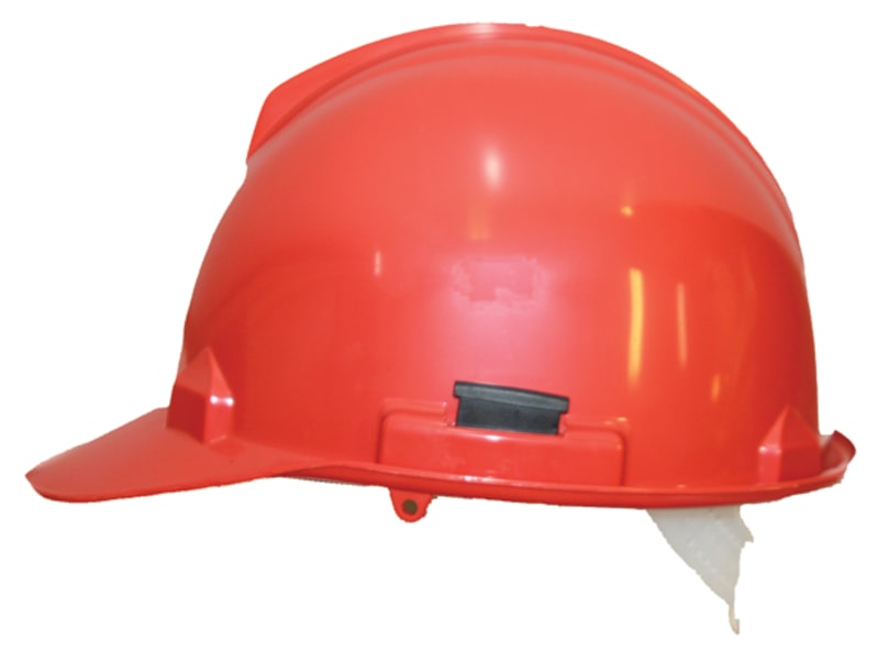 AUS Helmet, Red, Adjustable Size (KA HJELM)