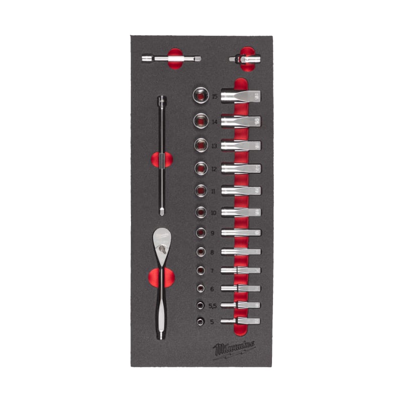 Ratchet Set 1/4" Toolguard™ 28DEL (4932479824)