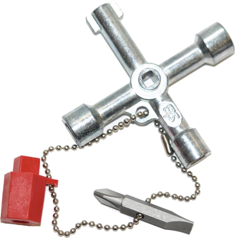 Abiko 4-Dimension Cabinet Key Cross (VA 12894)