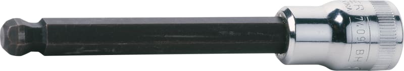 Hex Bit Socket 3/8 long 10mm ball (7409BH-10)