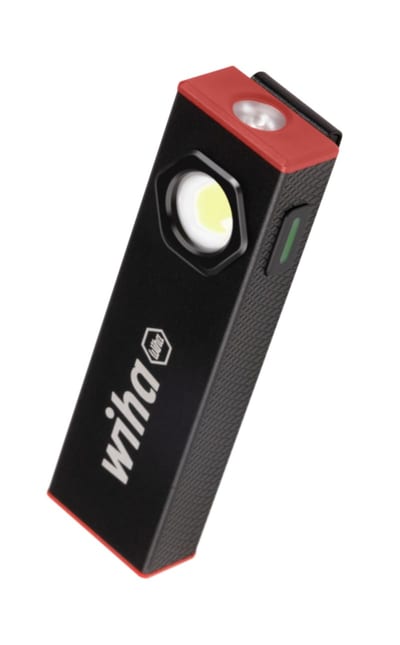 Wiha 45701 LED Handheld Inspection Lamp 800 lm, 6000 K, 42 m Range