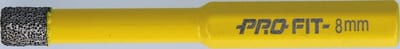 Wareco Pro-Fit 8 mm Dry Diamond Core Drill, Hex Shank