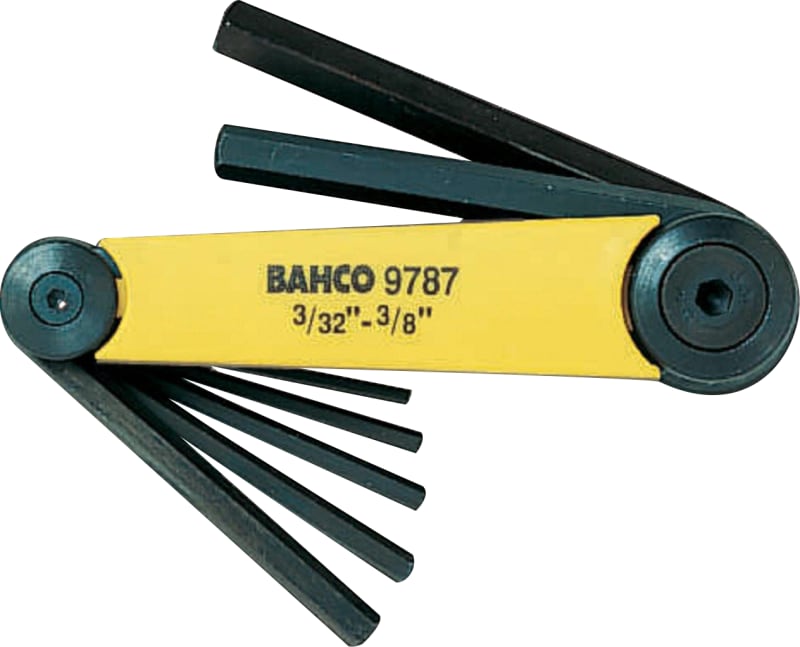 Hex key set 3/32 -3/8" (BE-9787)