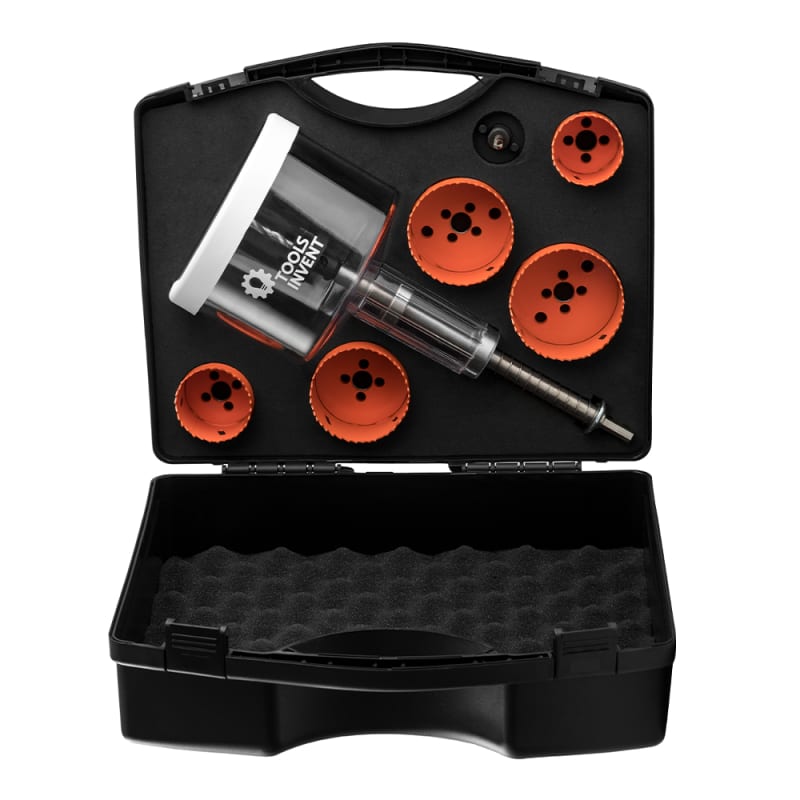 Toolsinvent Hole Saw Set with Spotless Pro (8813002)