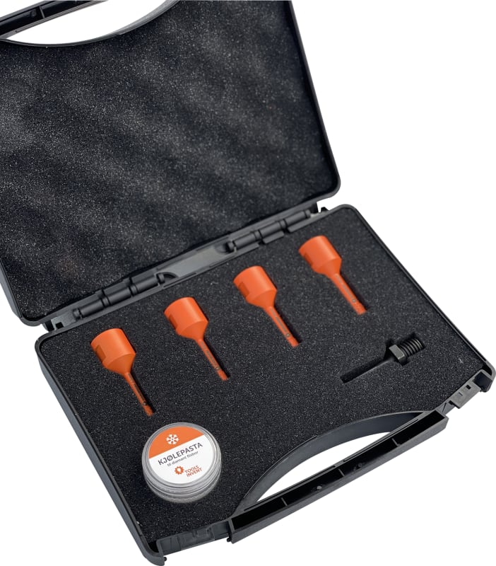 Toolsinvent Tile Hole Saw Set Ø5.5 to Ø10 mm (8813044)