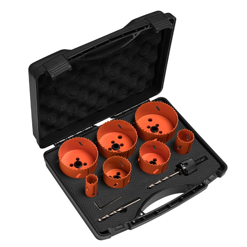 Hole saw set with T-Lock system (8813060)
