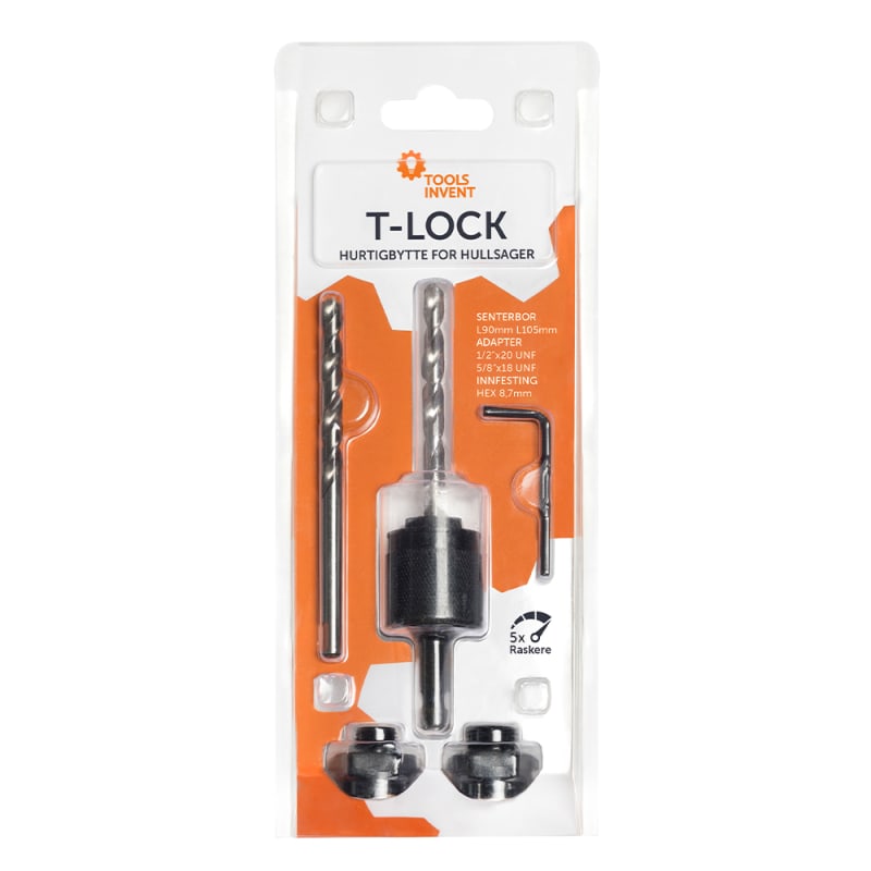 T-LOCK Hurtigbytte FOR HOLE SAWS (8813061)
