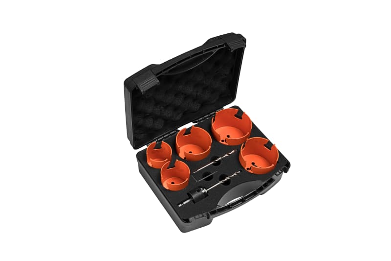 HOLE SAW SET Multi WITH T-LOCK Hurtigbytte (8813072)