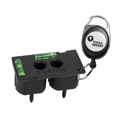Toolsinvent 8813073 S-SPIRIT LEVEL Socket Outlet and Switch Level, 79 x 39 mm