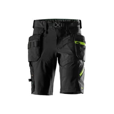 Shorts 6140 Black/Yellow HL size: 48