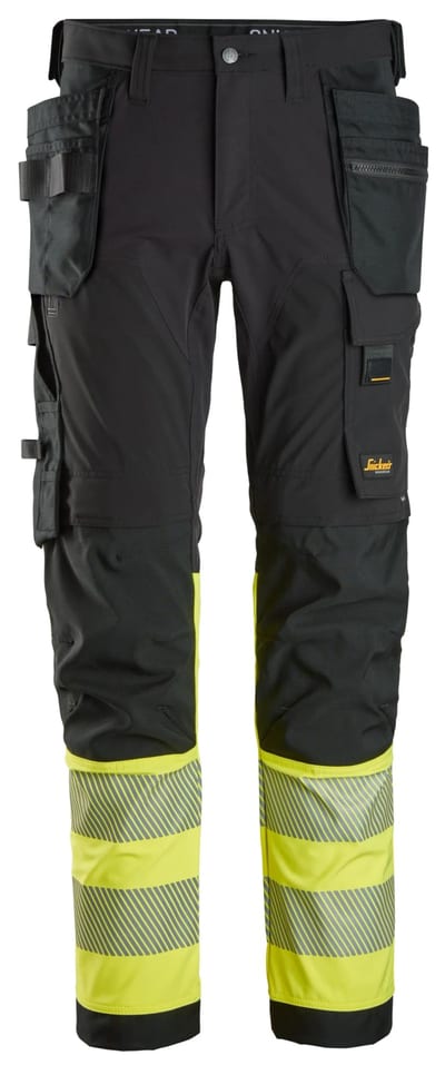 Trousers 6231 Black/Yellow KL1 HL size: 48