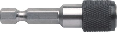 Bahco 1/4 in magnetic quick-release bit holder, 60 mm