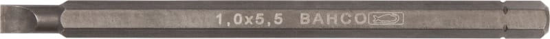 BITS 1/4" SPOR 1,2X6,5 L:100mm 2PK (8252-2P)