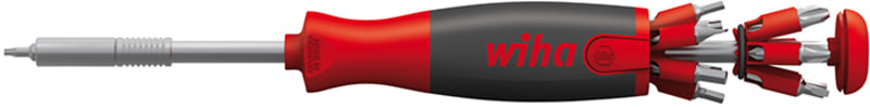 Wiha Screwdriver m.bitsmagasin (43895)